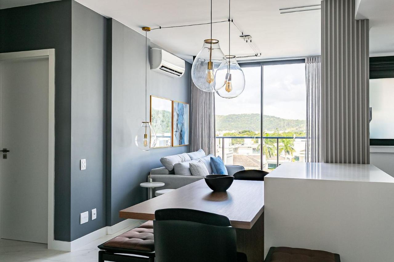 Wi-Fi 300Mb | Rooftop Com Piscina Em Jurere #Ja15 Florianópolis 外观 照片