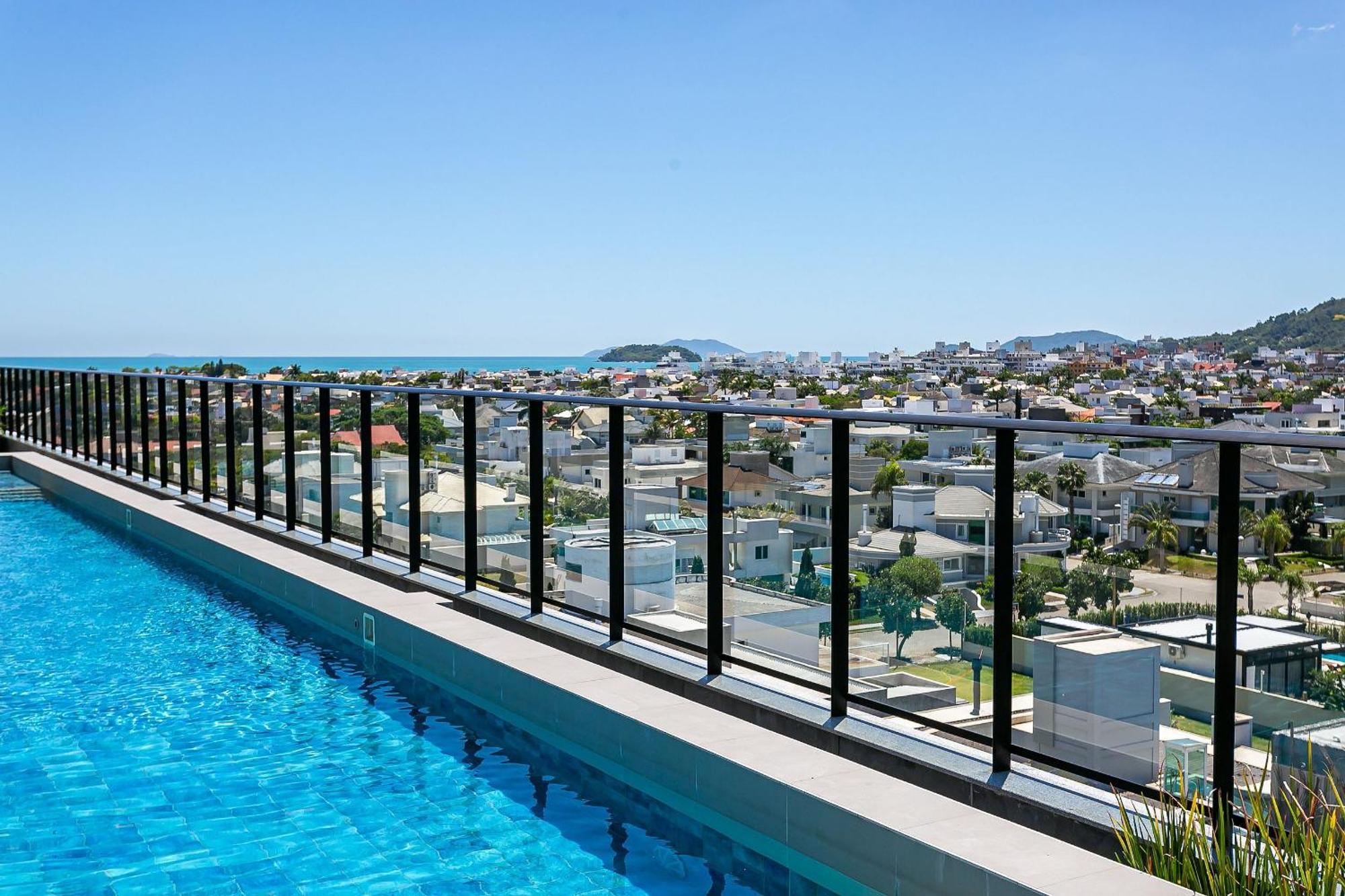 Wi-Fi 300Mb | Rooftop Com Piscina Em Jurere #Ja15 Florianópolis 外观 照片